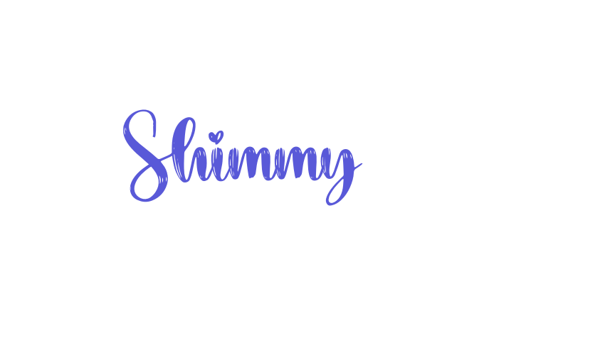 Shimmy Font