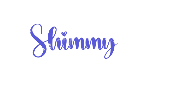 Shimmy Font