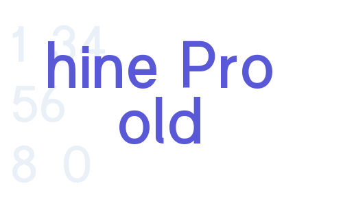 Shine Pro Bold Font Download