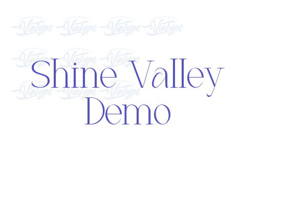 Shine Valley Demo