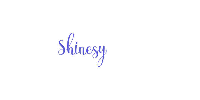 Shinesy Font Download