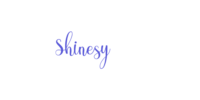 Shinesy Font