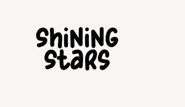 Shining Stars Font