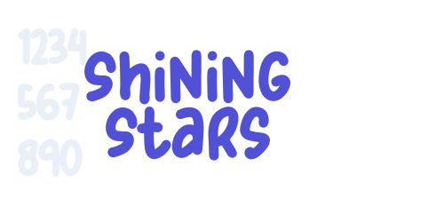 Shining Stars-font-download