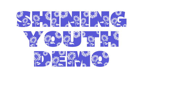 Shining Youth DEMO Font Download