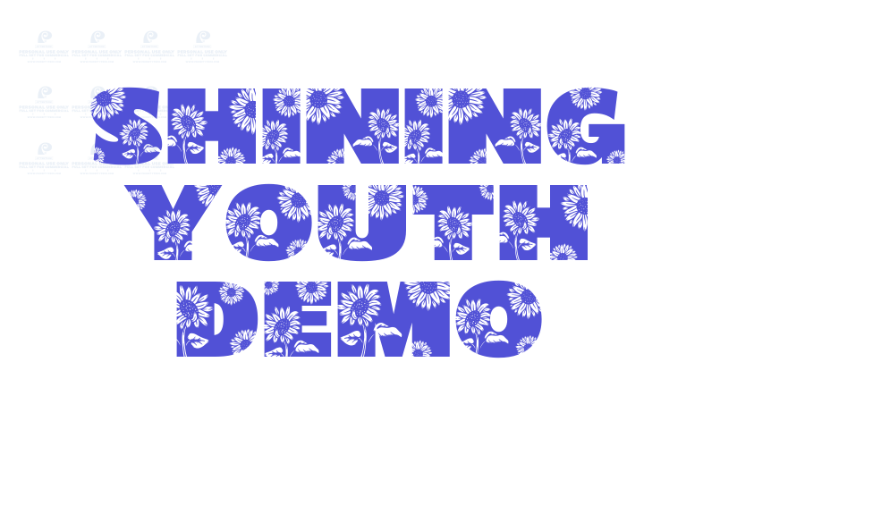 Shining Youth DEMO-font-download