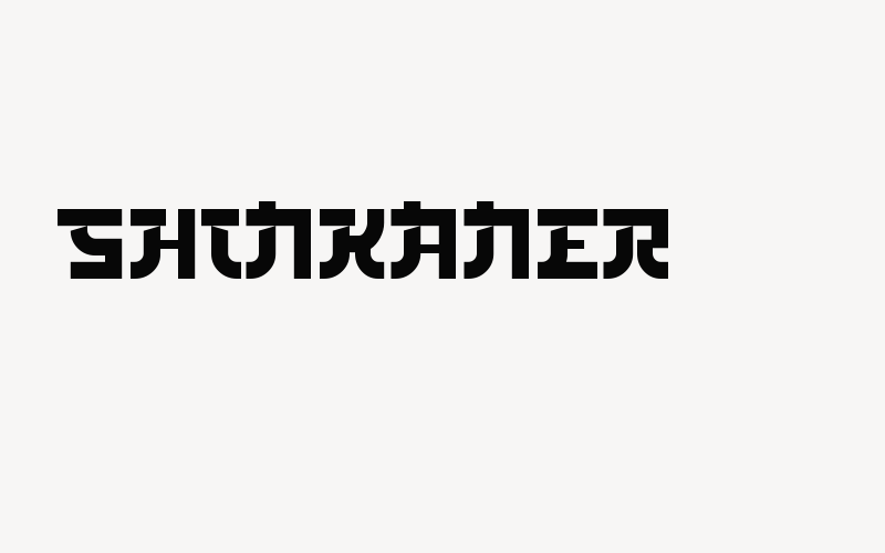 Shinkaner Font