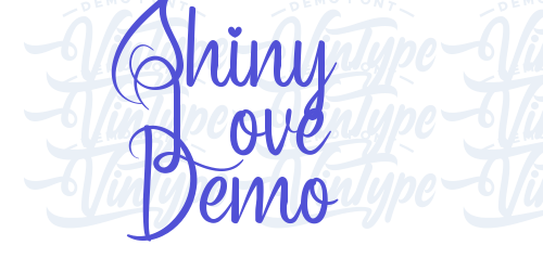 Shiny Love Demo-font-download