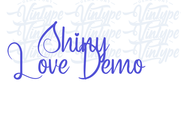 Shiny Love Demo