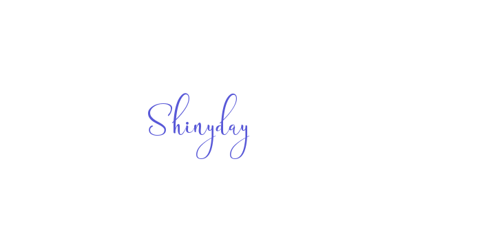 Shinyday Font