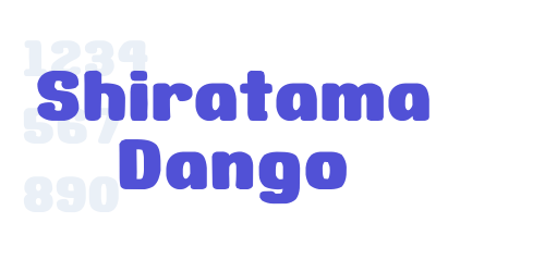 Shiratama Dango-font-download