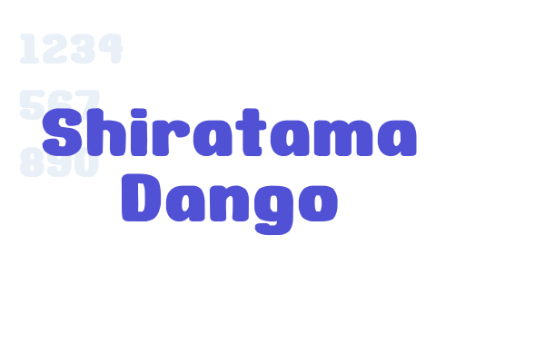 Shiratama Dango