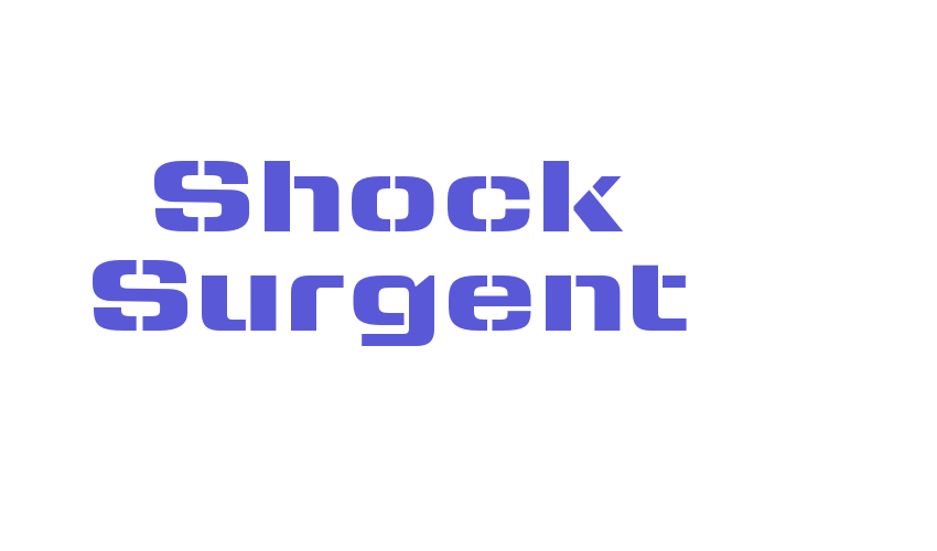 Shock Surgent Font Download