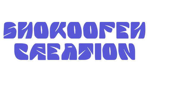 Shokoofeh Creation font