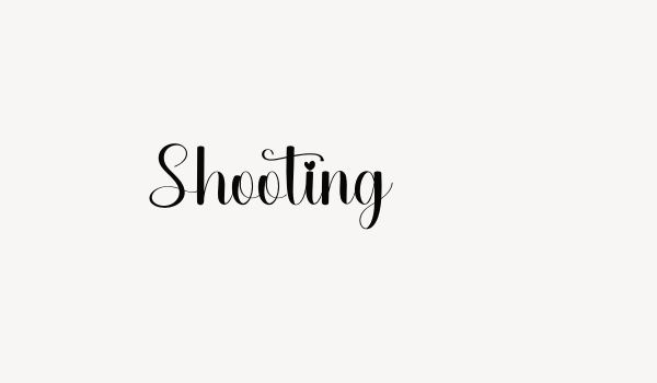 Shooting Font