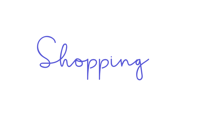 Shopping Font Download