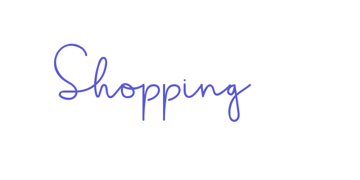 Shopping Font Download