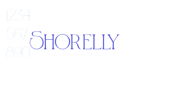 Shorelly font free