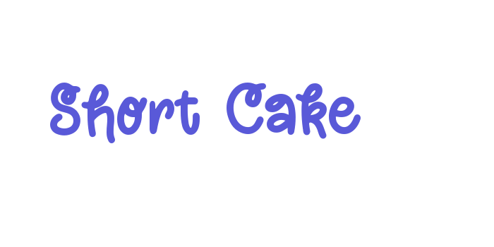 Short Cake Font Download