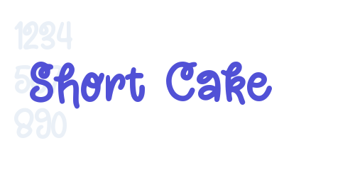 Short Cake-font-download