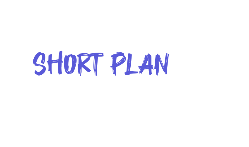 Short Plan Font Download