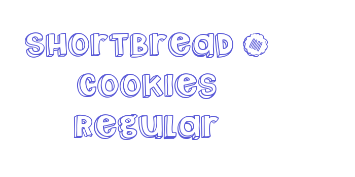 Shortbread _ Cookies Regular Font Download