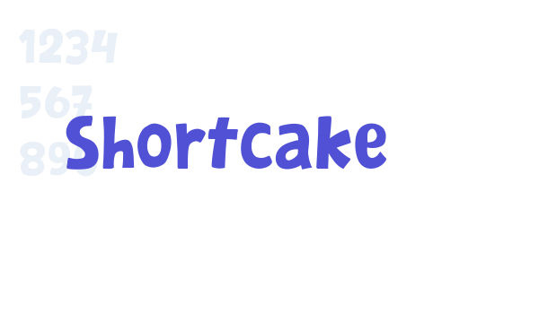 Shortcake font download