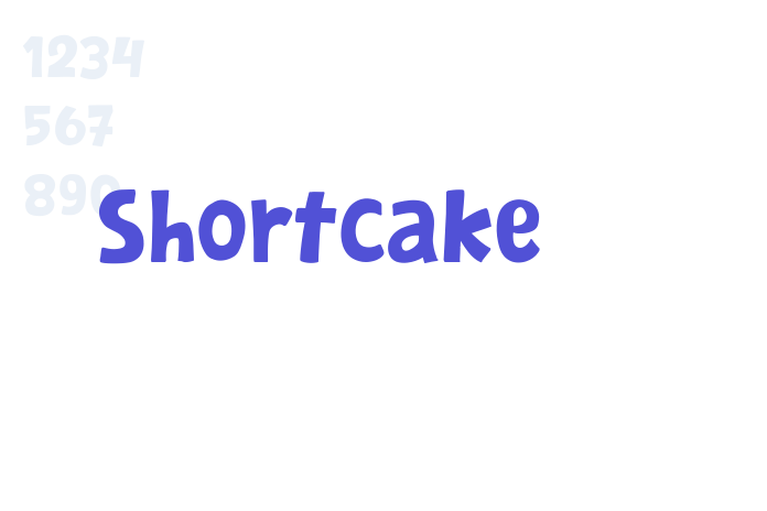 Shortcake font download