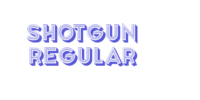 Shotgun Regular Font Download