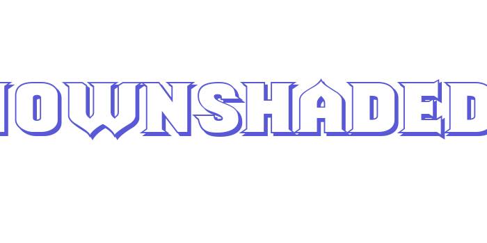 ShouldveKnownShaded-Regular Font Download