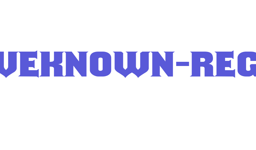 ShouldveKnown-Regular Font Download