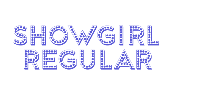 Showgirl Regular Font Download