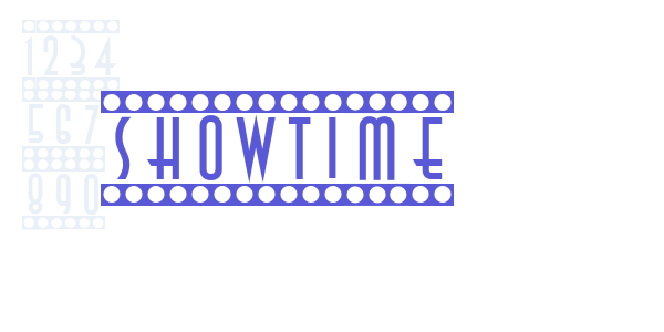 Showtime font free