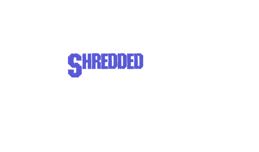 Shredded Font