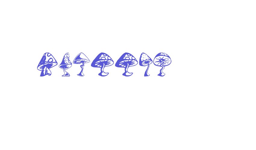 Shrooms Font Download