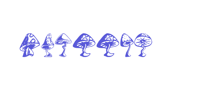 Shrooms Font