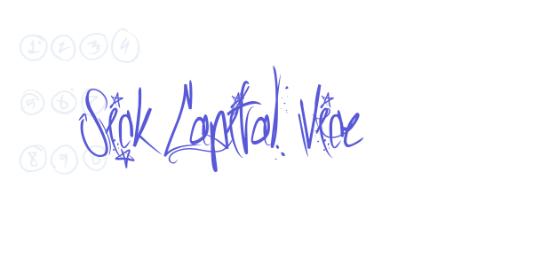 Sick Capital Vice font free