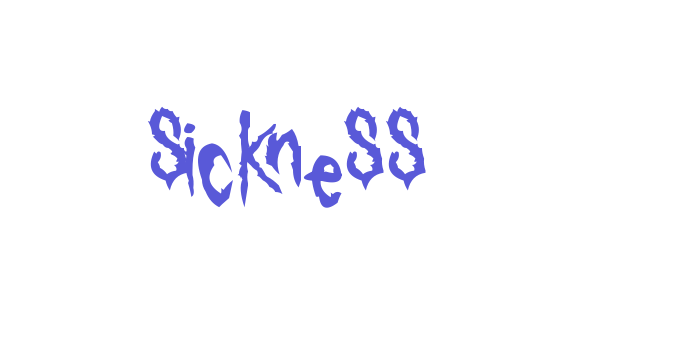 Sickness Font Download