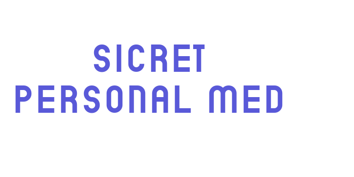 Sicret PERSONAL Med Font Download