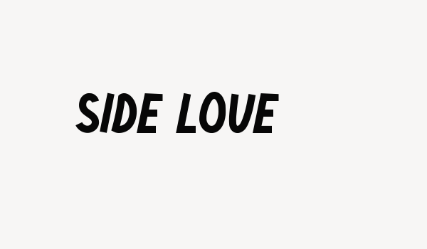 Side Love Font