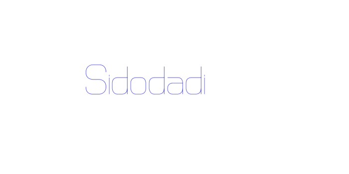 Sidodadi Font Download