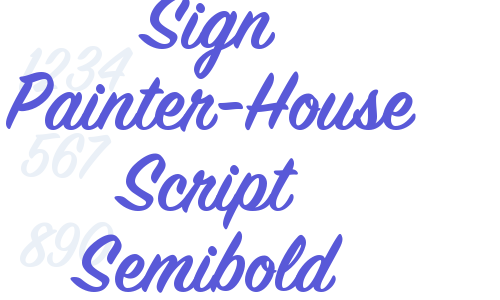 Sign Painter-House Script Semibold Font