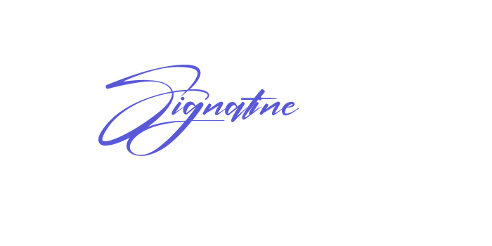 Signatine Font