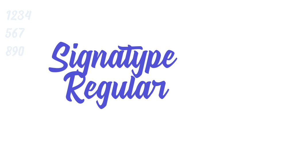 Signatype Regular-font-download