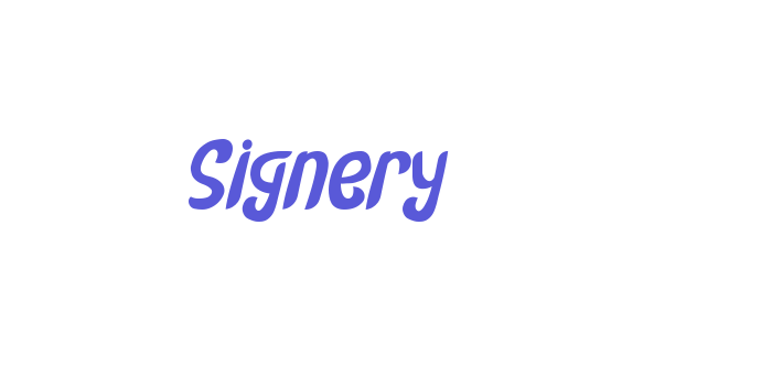 Signery Font Download