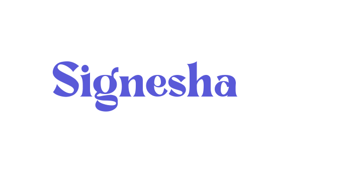 Signesha Font