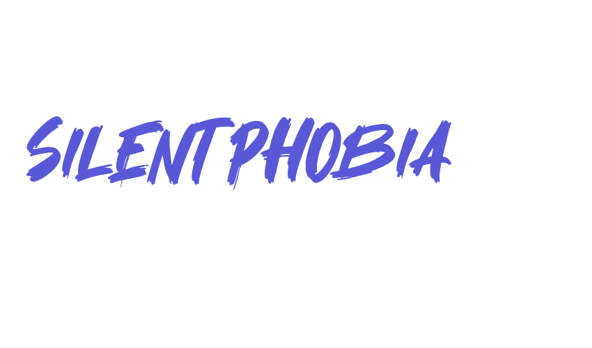 Silent Phobia Font Download