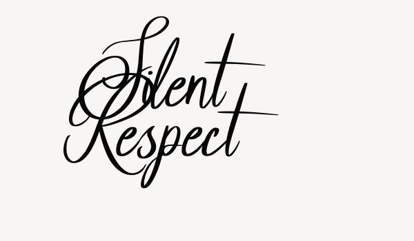 Silent Respect Font