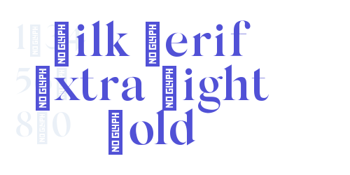 Silk Serif Extra Light Bold-font-download