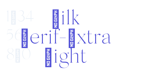 Silk Serif-Extra Light